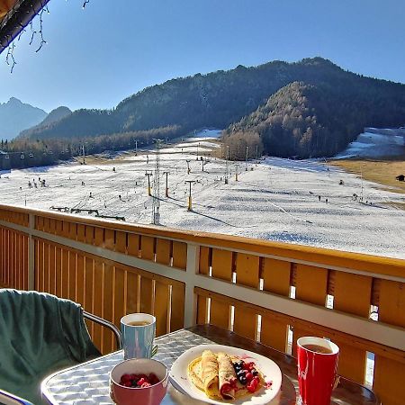 Apartma Soncek, On The Ski Slopes, Balcony, Private Parking Kranjska Gora Eksteriør bilde